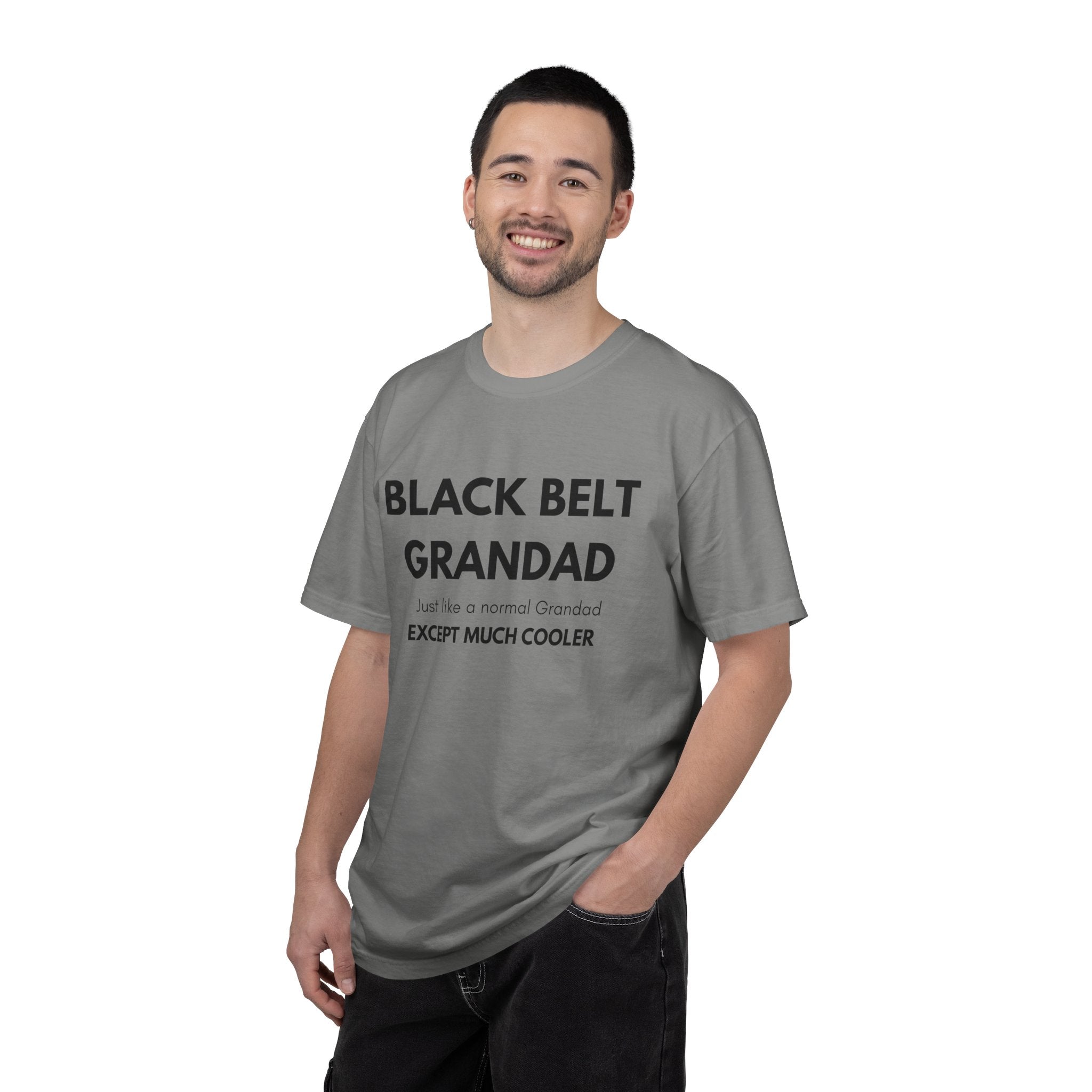 Black Belt Grandad T-Shirt — "Black Belt Grandad: Just like a normal Grandad except much cooler"