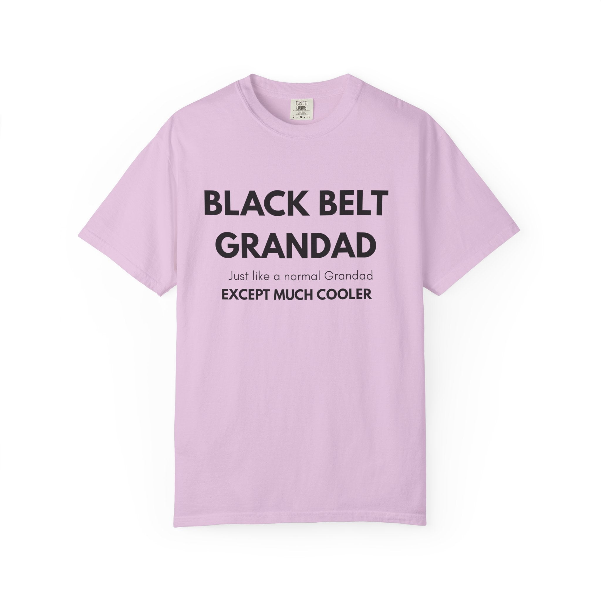 Black Belt Grandad T-Shirt — "Black Belt Grandad: Just like a normal Grandad except much cooler"