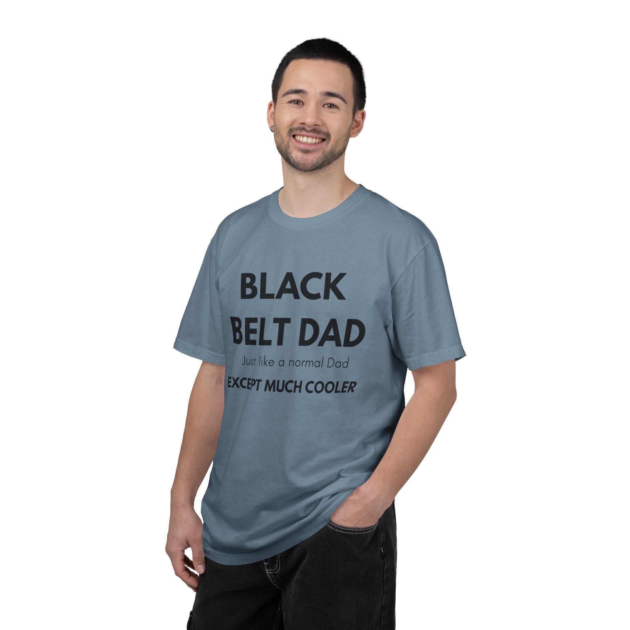 Black Belt Dad T-Shirt — "Black Belt Dad: Just like a normal Dad except much cooler" Martial Arts Father’s Day Tee