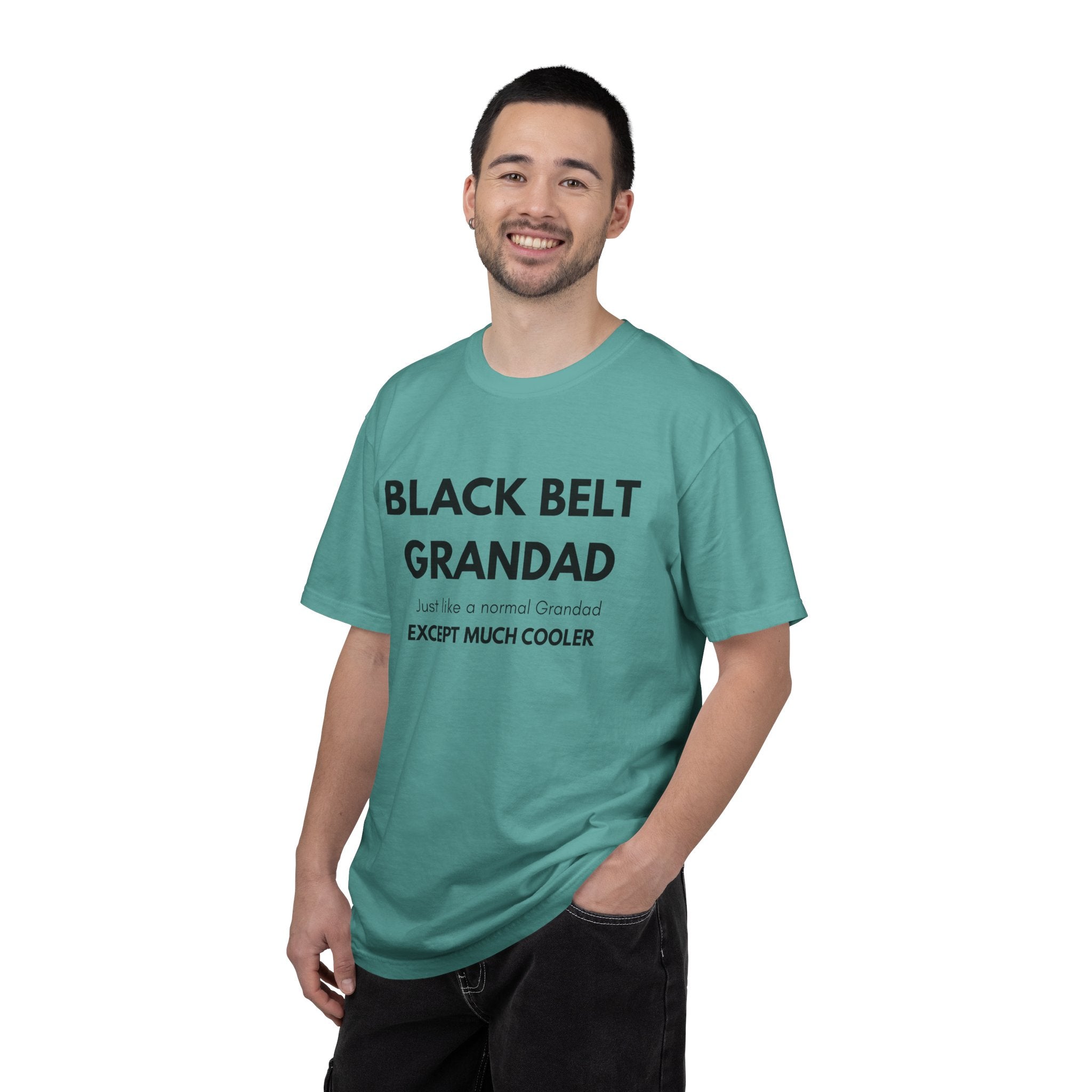 Black Belt Grandad T-Shirt — "Black Belt Grandad: Just like a normal Grandad except much cooler"