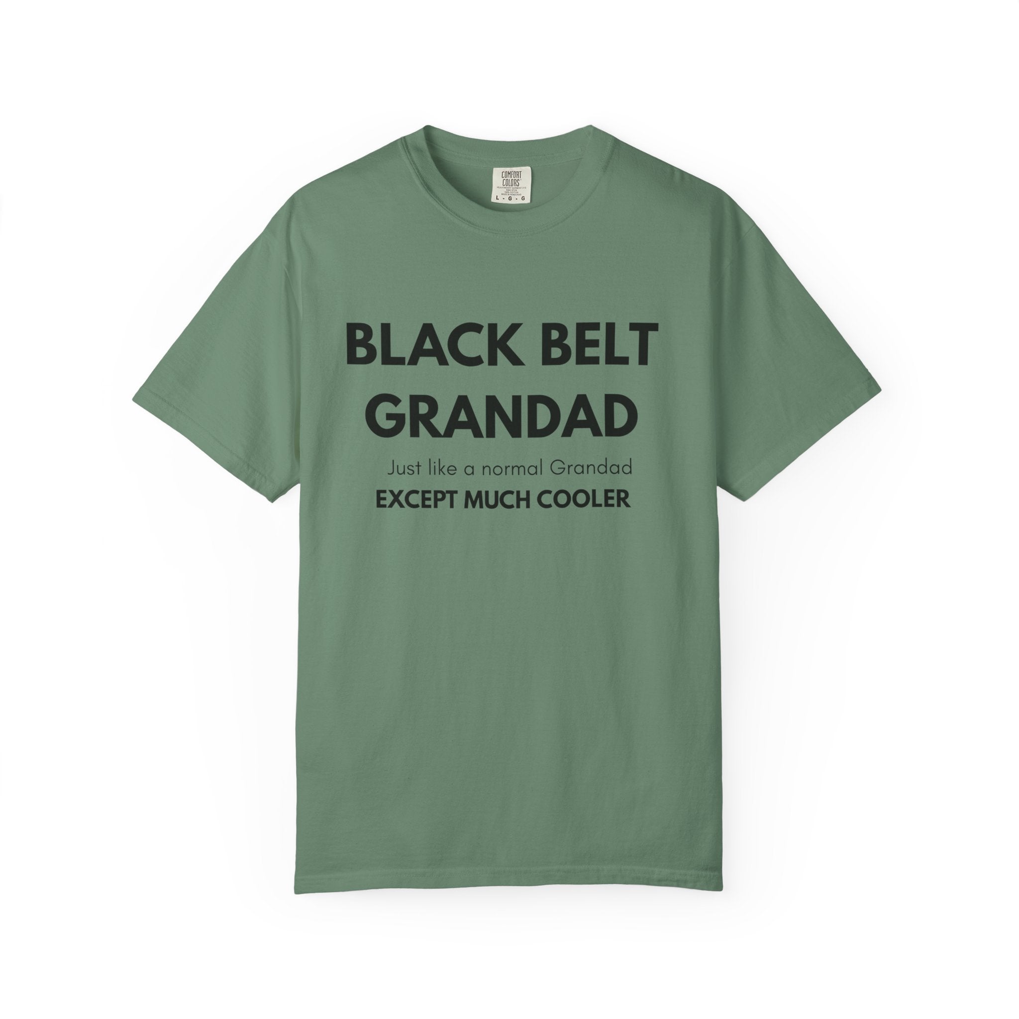 Black Belt Grandad T-Shirt — "Black Belt Grandad: Just like a normal Grandad except much cooler"