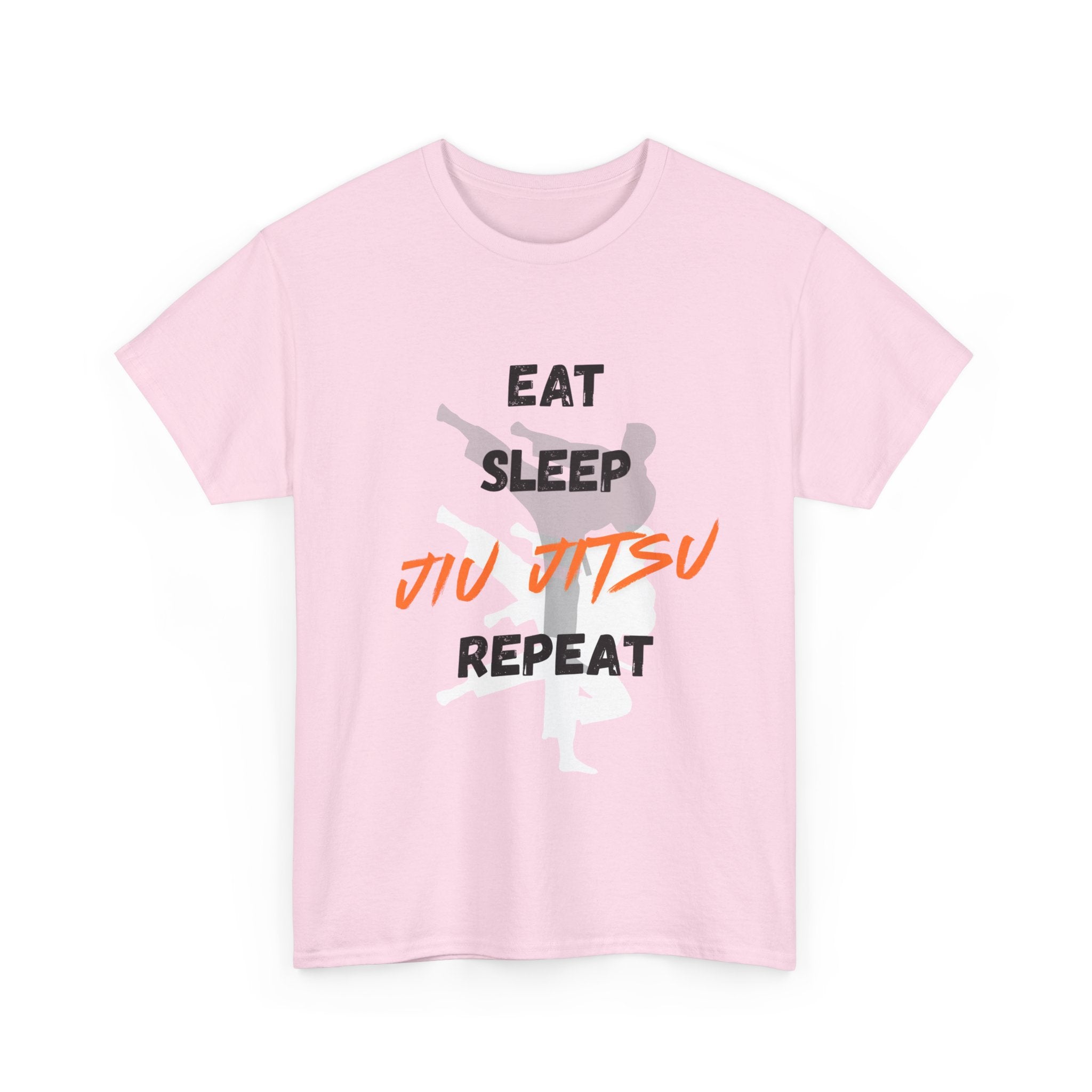 Jiu Jitsu T-Shirt — "Eat Sleep Jiu Jitsu Repeat" Martial Arts Tee