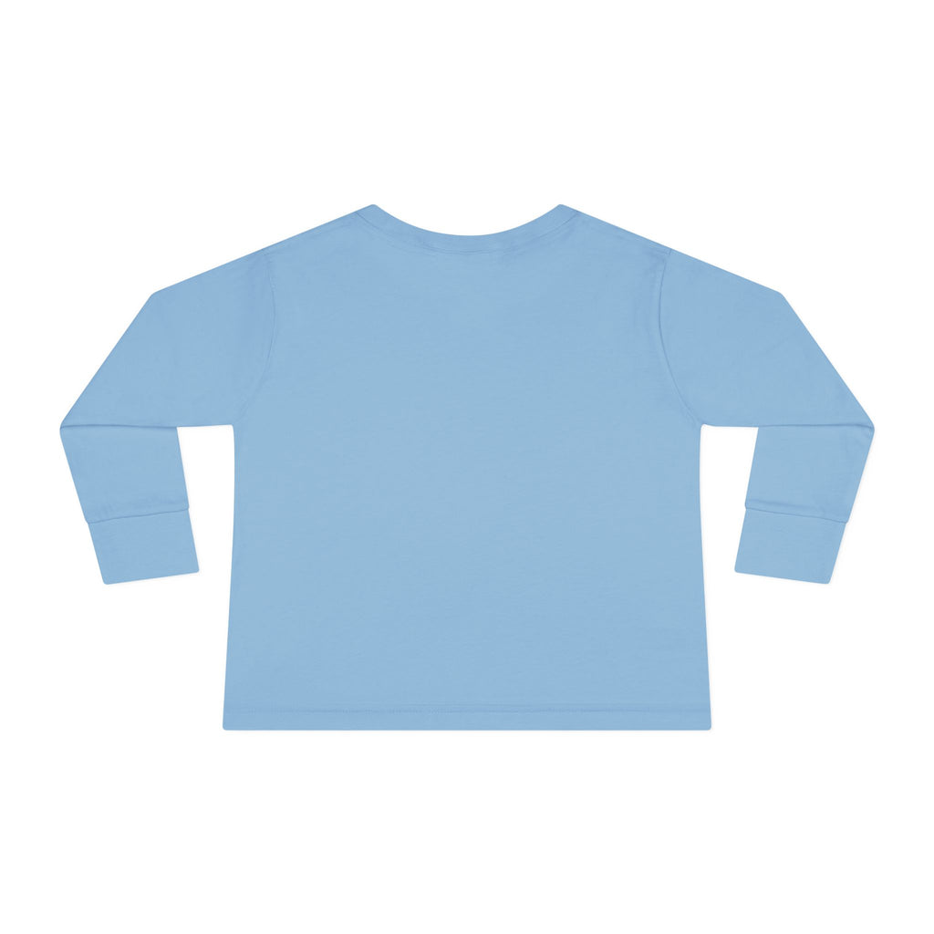 Toddler Long Sleeve Tee - "I'm Daddy's Little Ninja" Cute Martial Arts Graphic Shirt