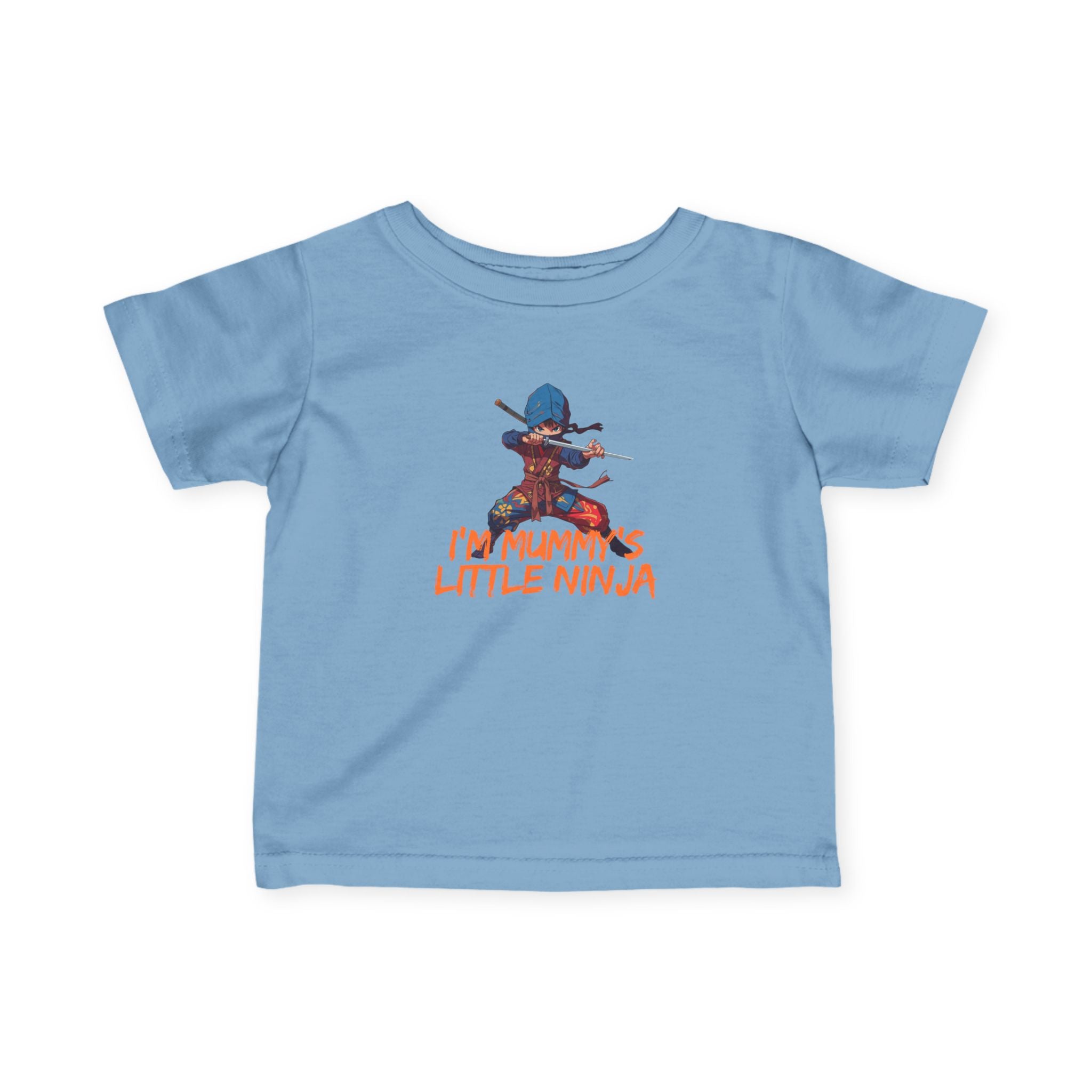 Infant Tee — “I’m Mummy’s Little Ninja” Cute Baby Ninja Shirt