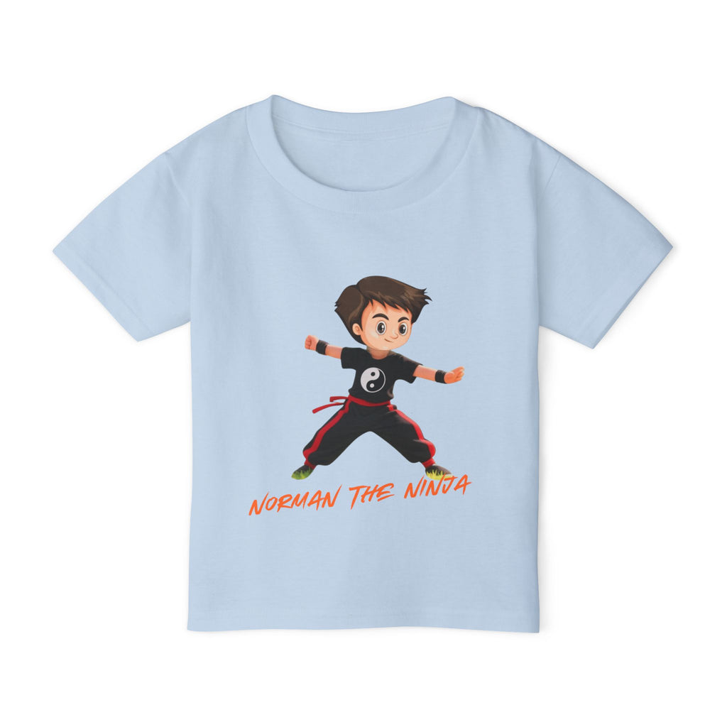 Toddler T-Shirt — "Norman the Ninja" Cute Kid’s Ninja Tee