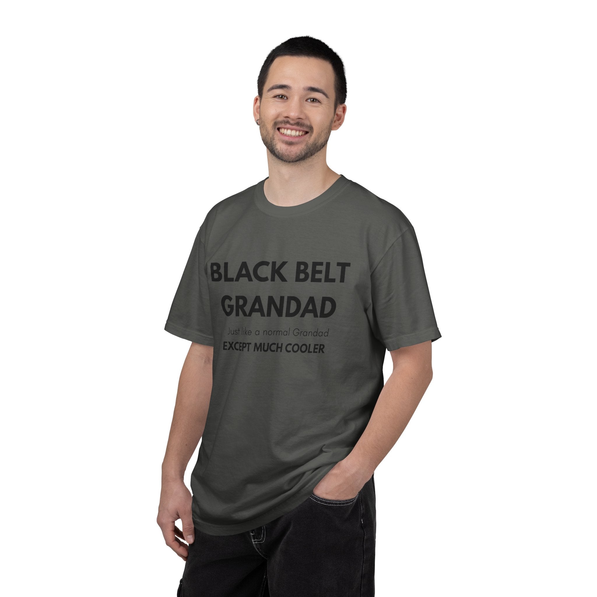 Black Belt Grandad T-Shirt — "Black Belt Grandad: Just like a normal Grandad except much cooler"