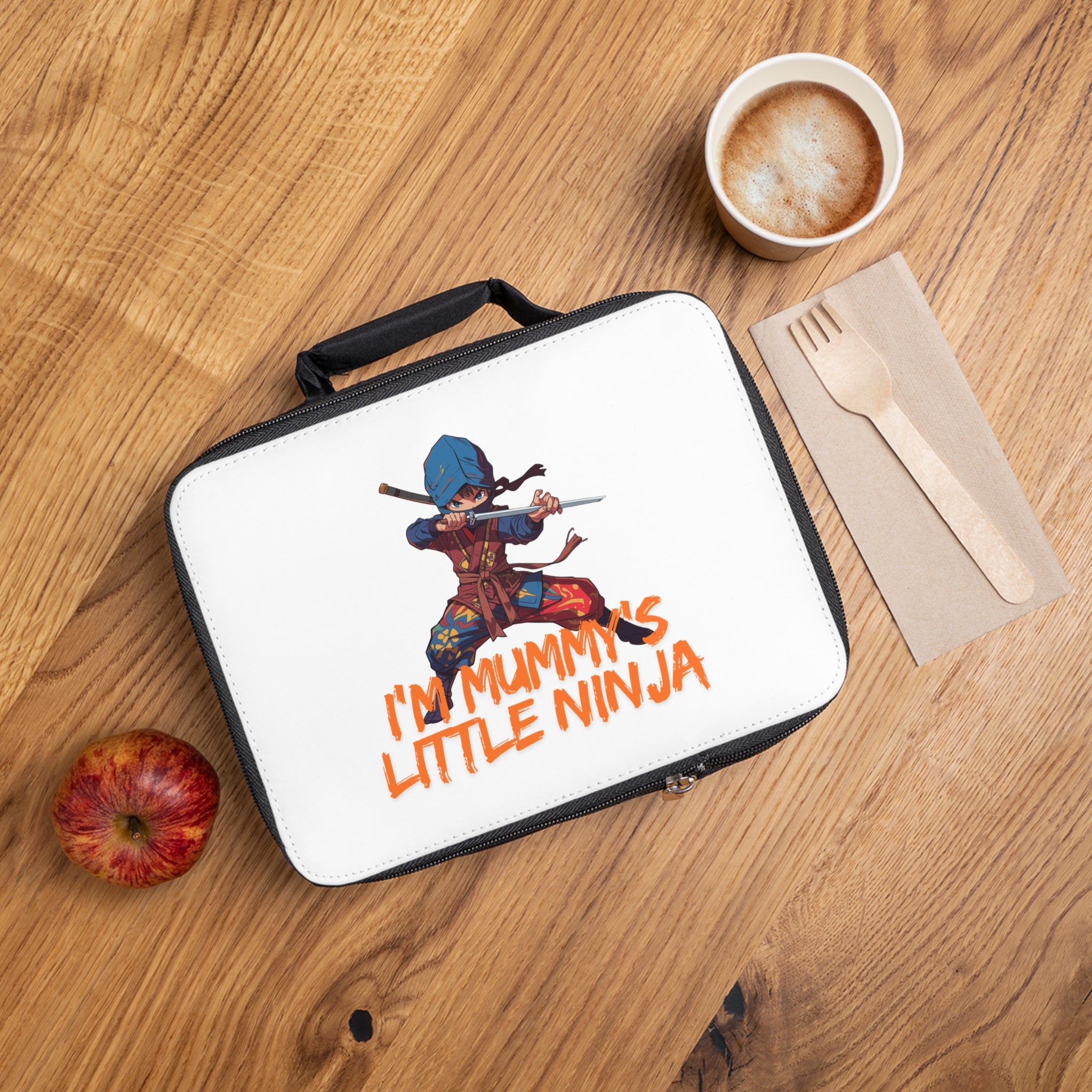 Kids Lunch Bag – "I'm Mummy's Little Ninja" Cute Ninja Design