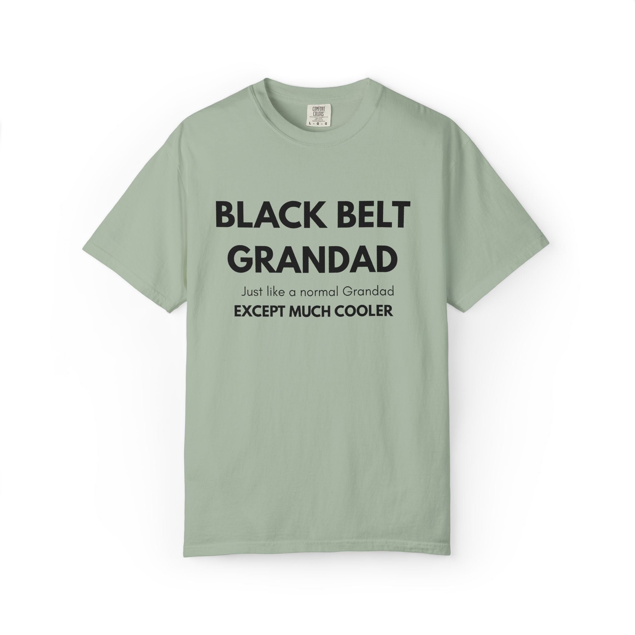 Black Belt Grandad T-Shirt — "Black Belt Grandad: Just like a normal Grandad except much cooler"