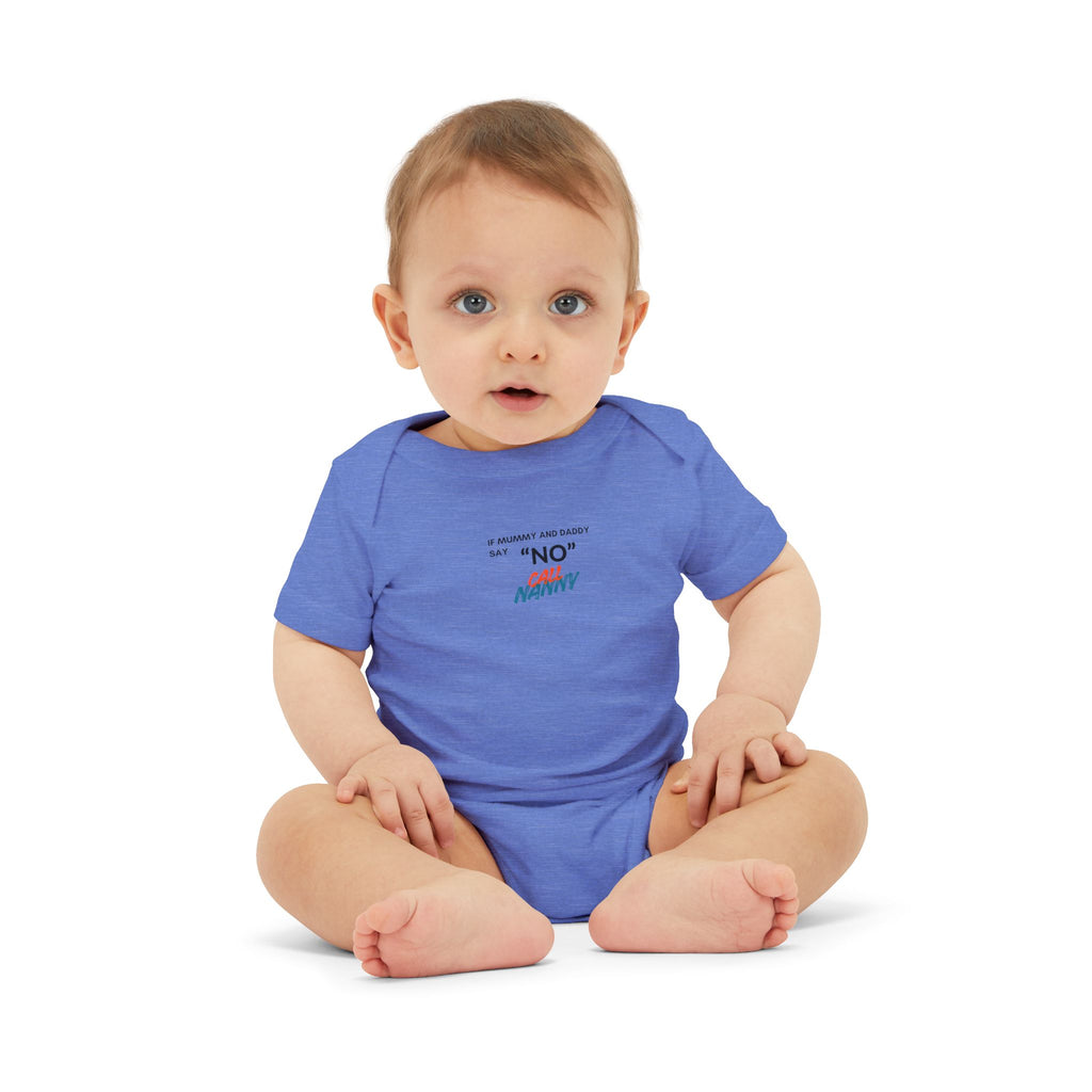 Infant Onesie "I Already Know My Answer Is No, Ask Daddy" – Funny Newborn Bodysuit
