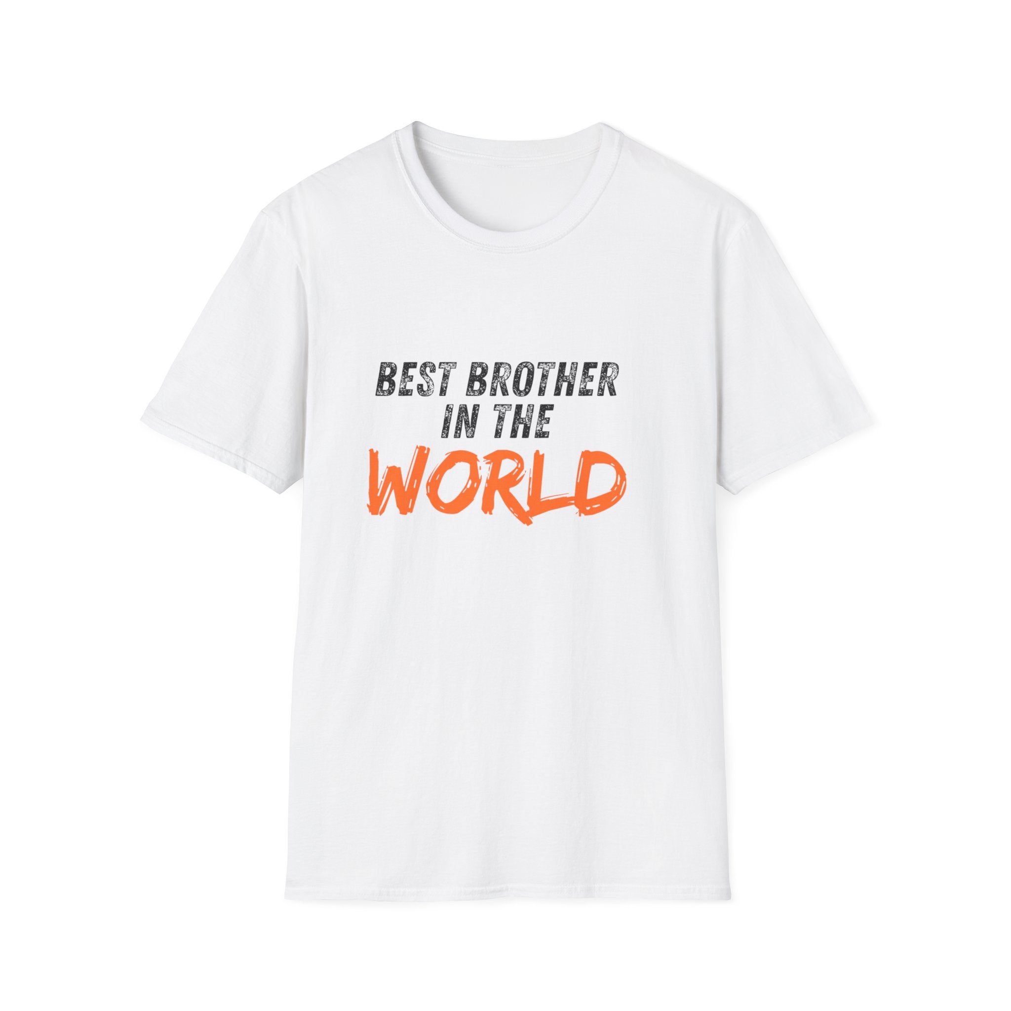 T-Shirt — "Best Brother in the World" Graphic Tee