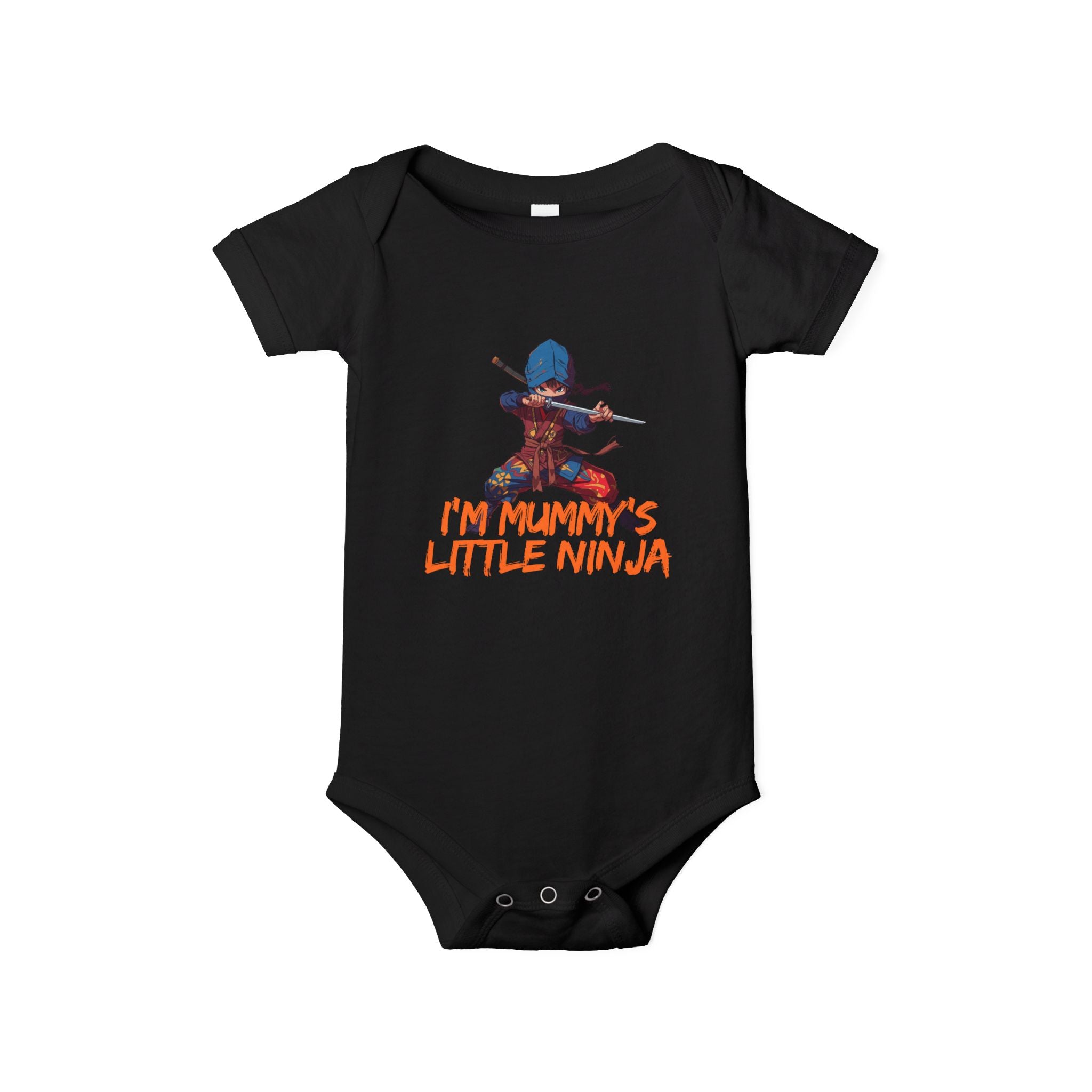Infant Onesie - "I'm Mummy's Little Ninja" Cute Baby Bodysuit