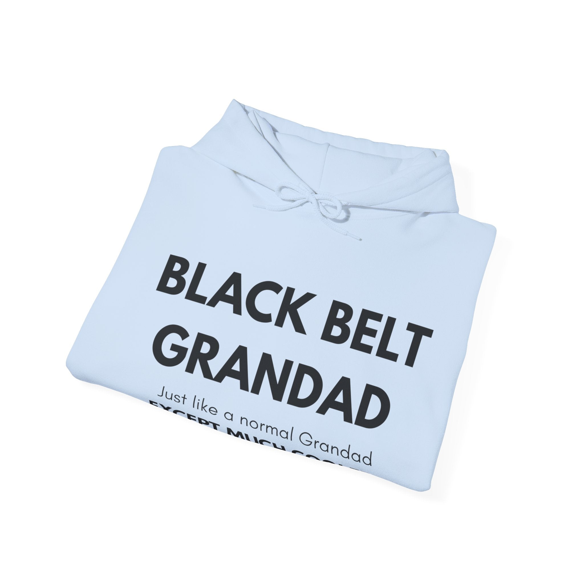 Black Belt Grandad Hoodie — "Just like a normal Grandad except much cooler" Gift