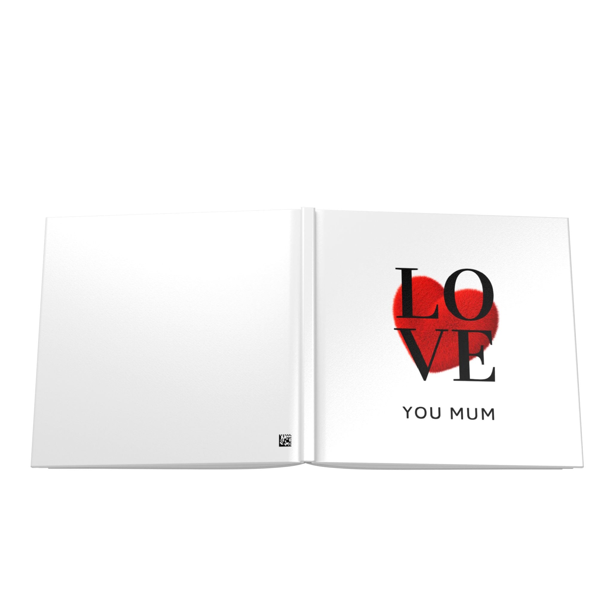 Hardcover Photo Book — "LOVE You Mum" Keepsake for Mother’s Day, Birthday, & Special Memories