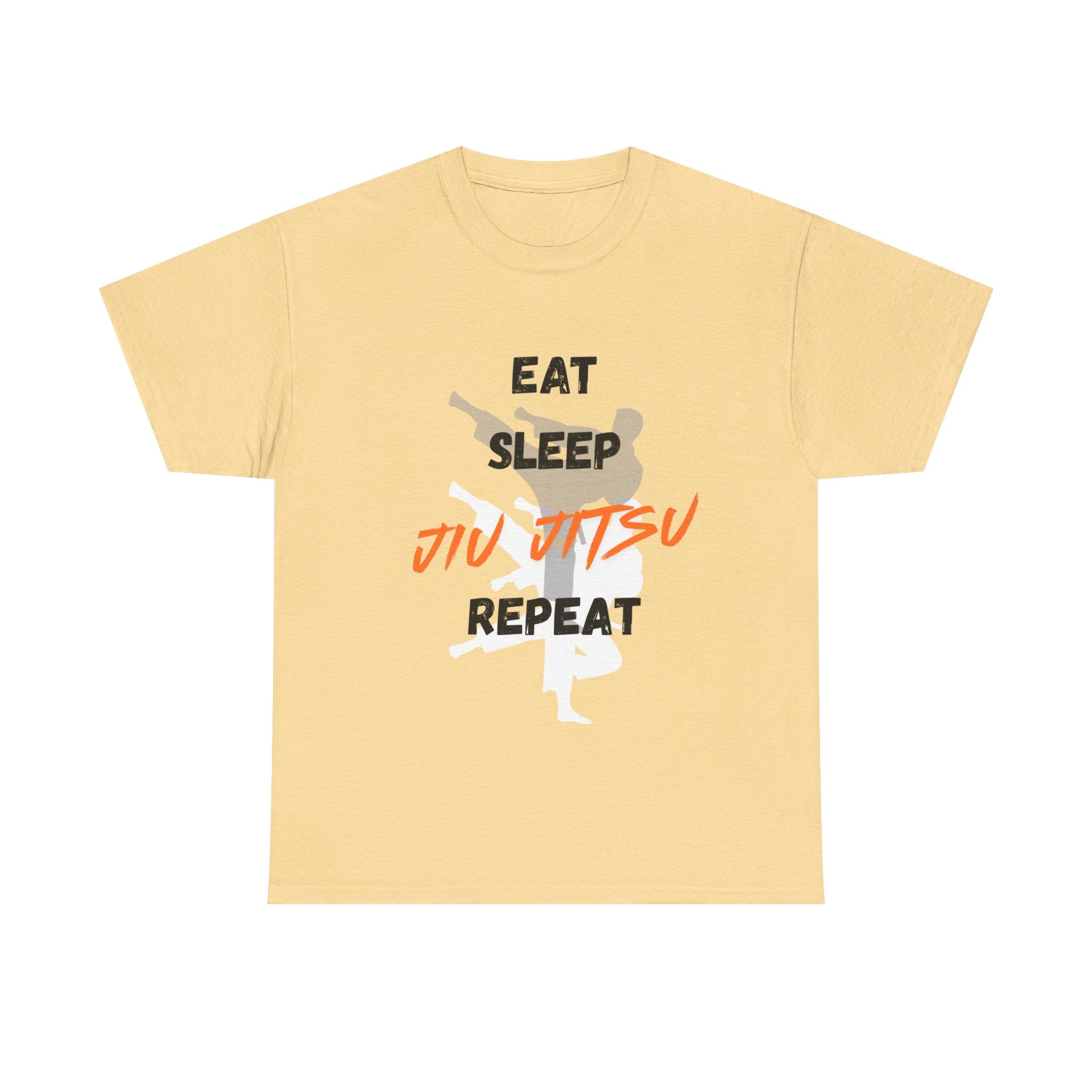 Jiu Jitsu T-Shirt — "Eat Sleep Jiu Jitsu Repeat" Martial Arts Tee