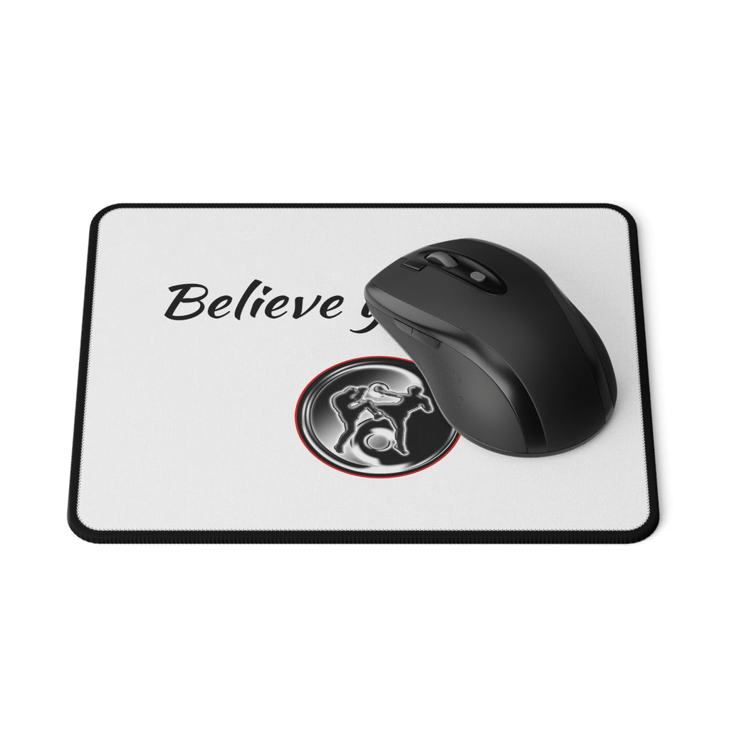Believe You Can Gaming Mouse Pad — Non‑Slip Motivational Mousepad for Gamers & Fitness Fans