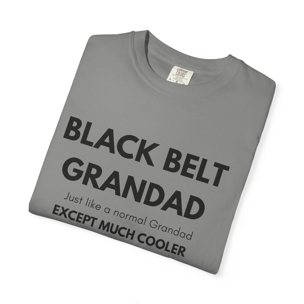 Black Belt Grandad T-Shirt — "Black Belt Grandad: Just like a normal Grandad except much cooler"