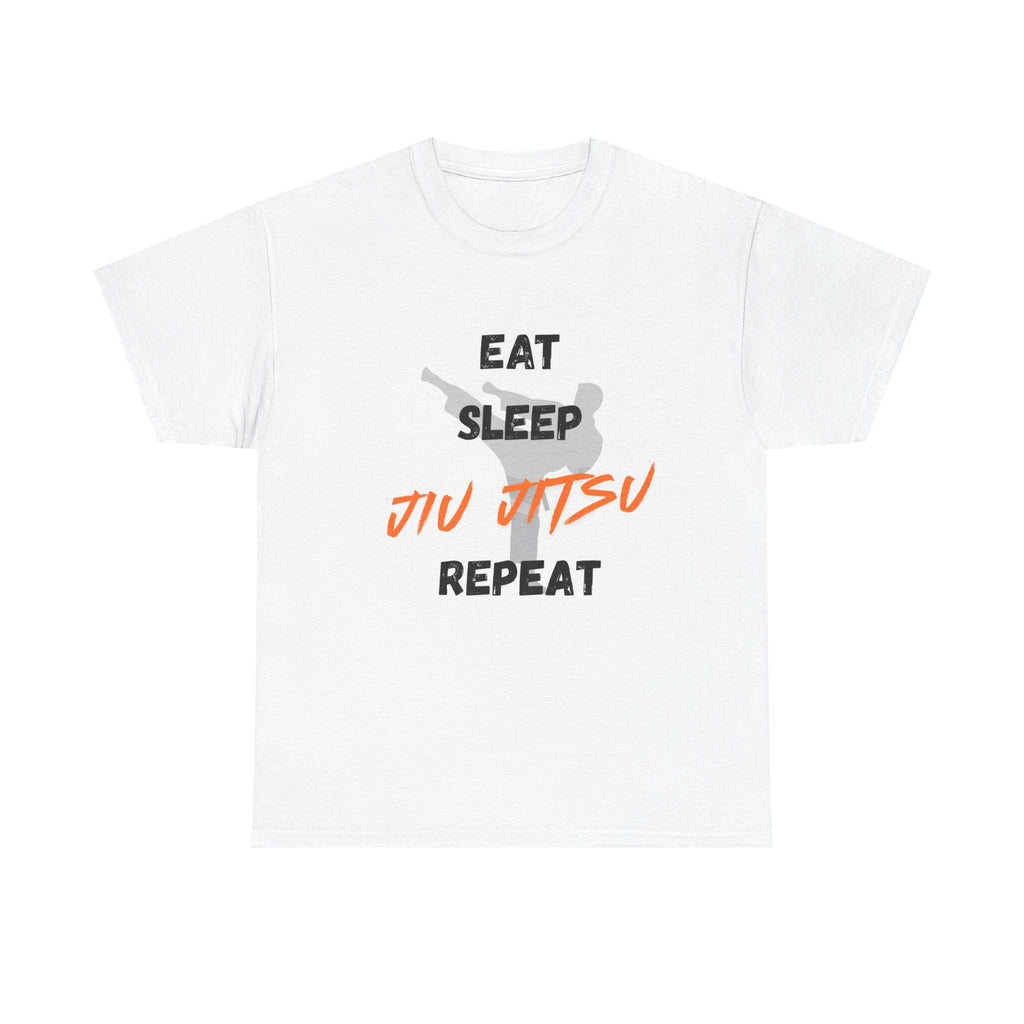 Jiu Jitsu T-Shirt — "Eat Sleep Jiu Jitsu Repeat" Martial Arts Tee