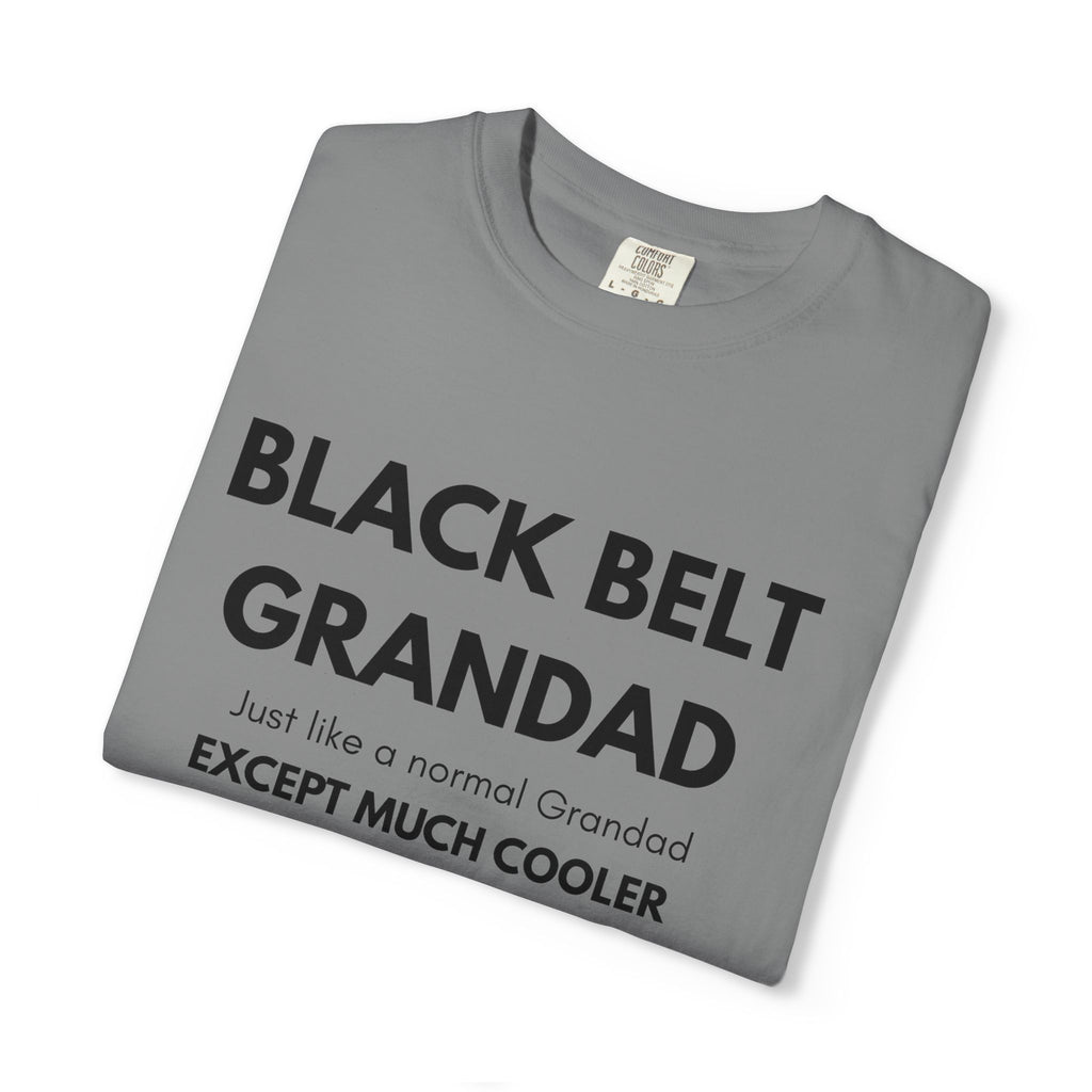 Black Belt Grandad T-Shirt — "Black Belt Grandad: Just like a normal Grandad except much cooler"