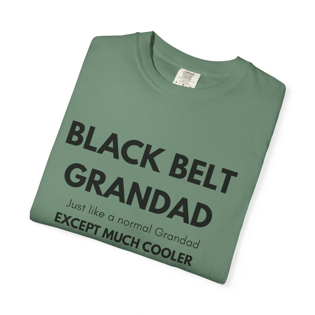 Black Belt Grandad T-Shirt — "Black Belt Grandad: Just like a normal Grandad except much cooler"