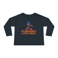 Toddler Long Sleeve Tee — "I'm Grandma's Little Ninja" Cute Ninja Kids Shirt