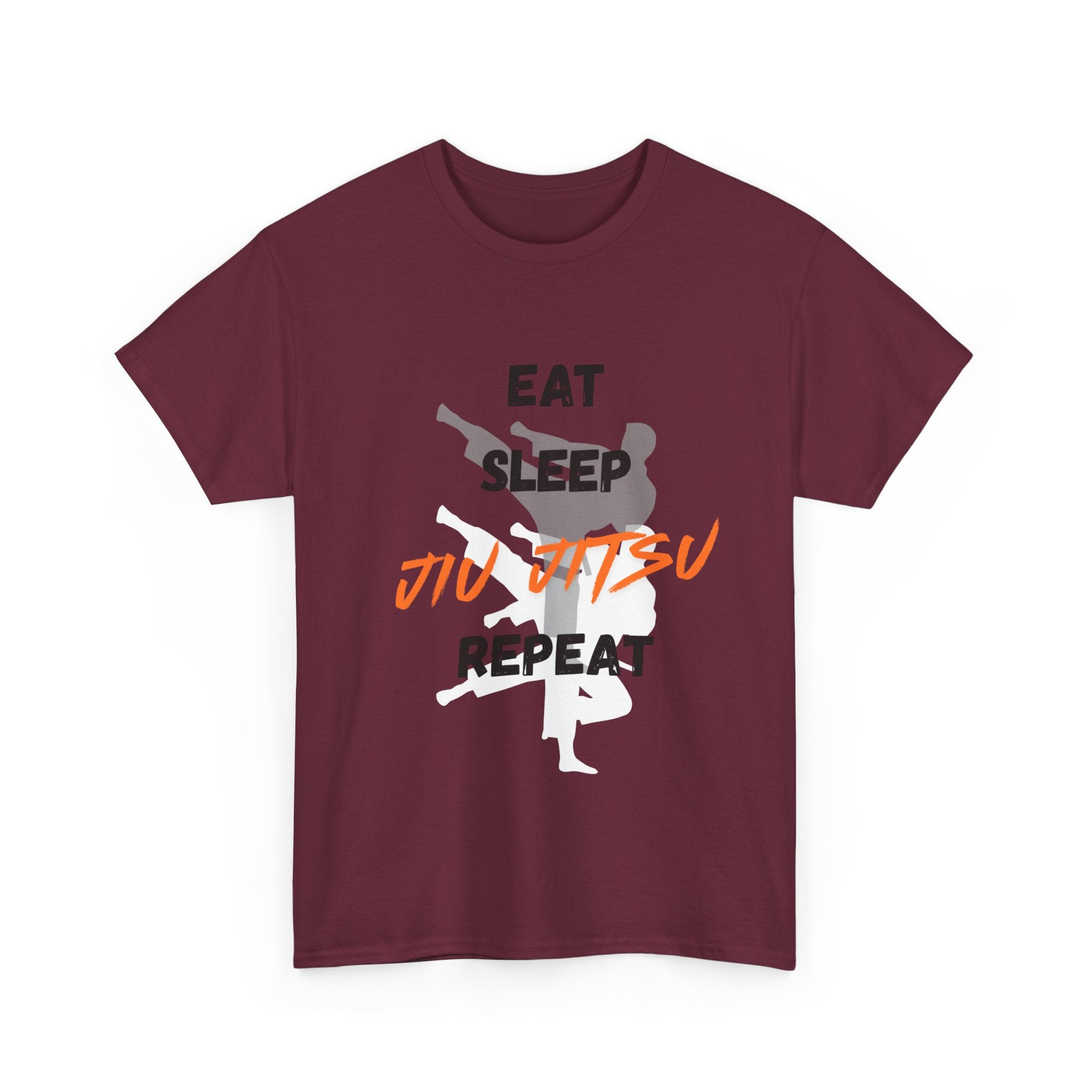Jiu Jitsu T-Shirt — "Eat Sleep Jiu Jitsu Repeat" Martial Arts Tee
