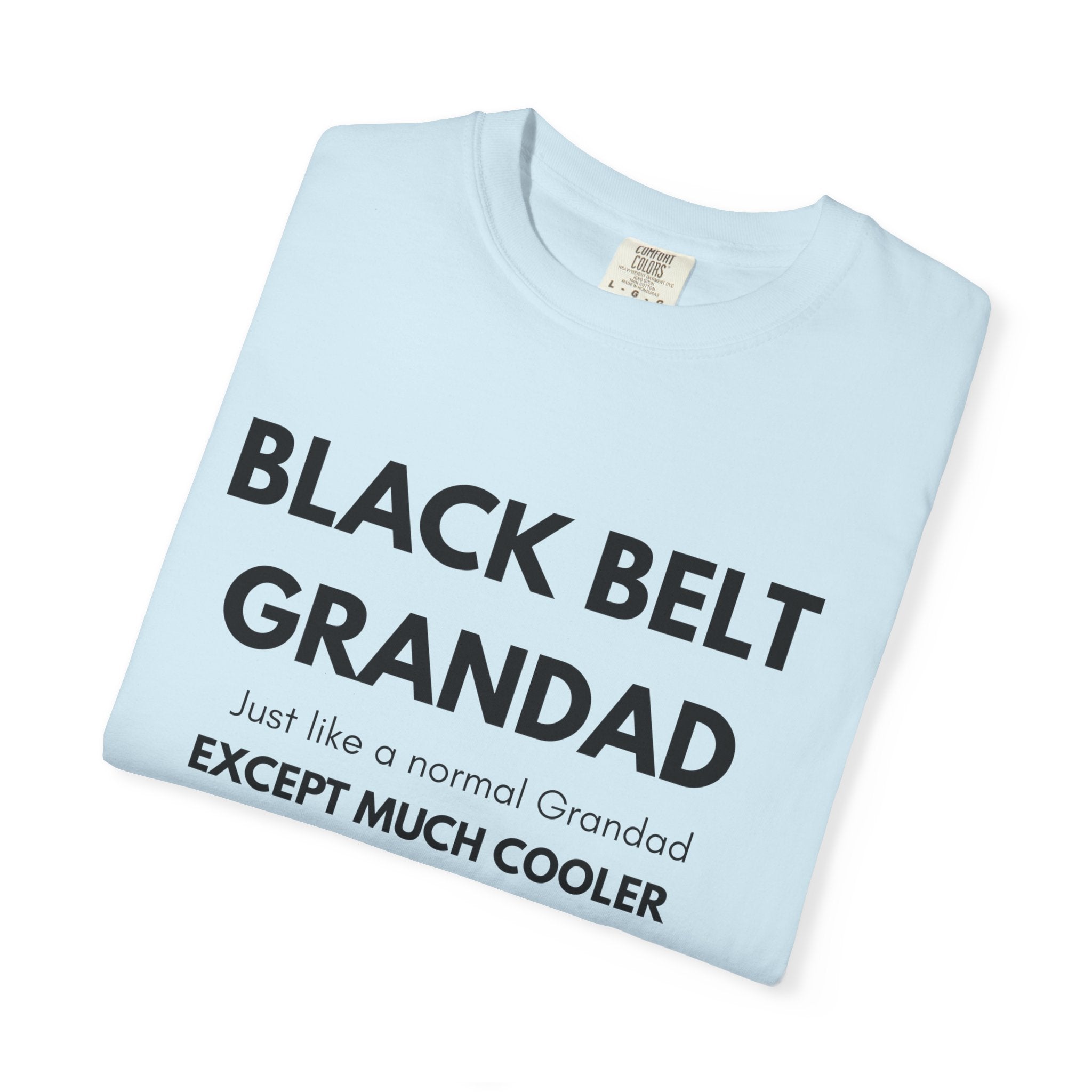 Black Belt Grandad T-Shirt — "Black Belt Grandad: Just like a normal Grandad except much cooler"