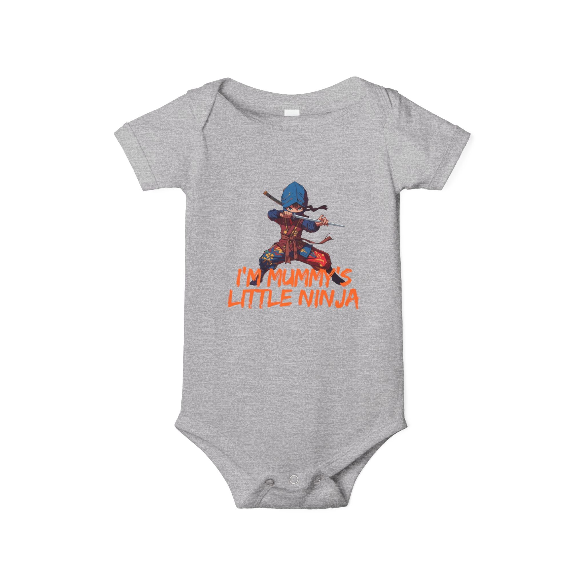 Infant Onesie - "I'm Mummy's Little Ninja" Cute Baby Bodysuit