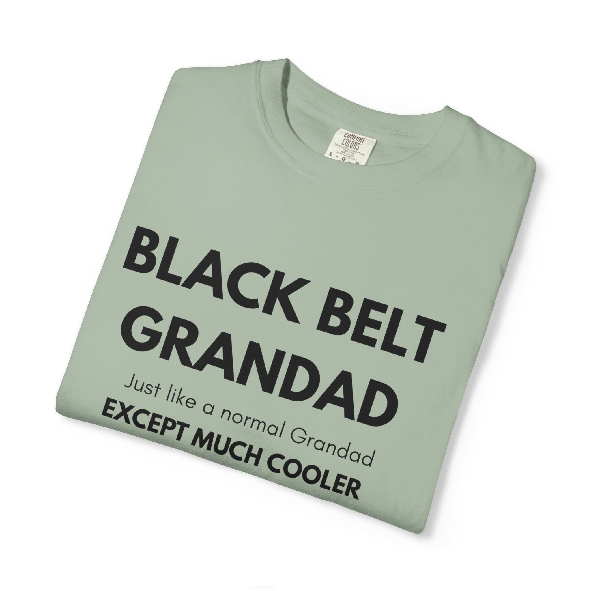 Black Belt Grandad T-Shirt — "Black Belt Grandad: Just like a normal Grandad except much cooler"