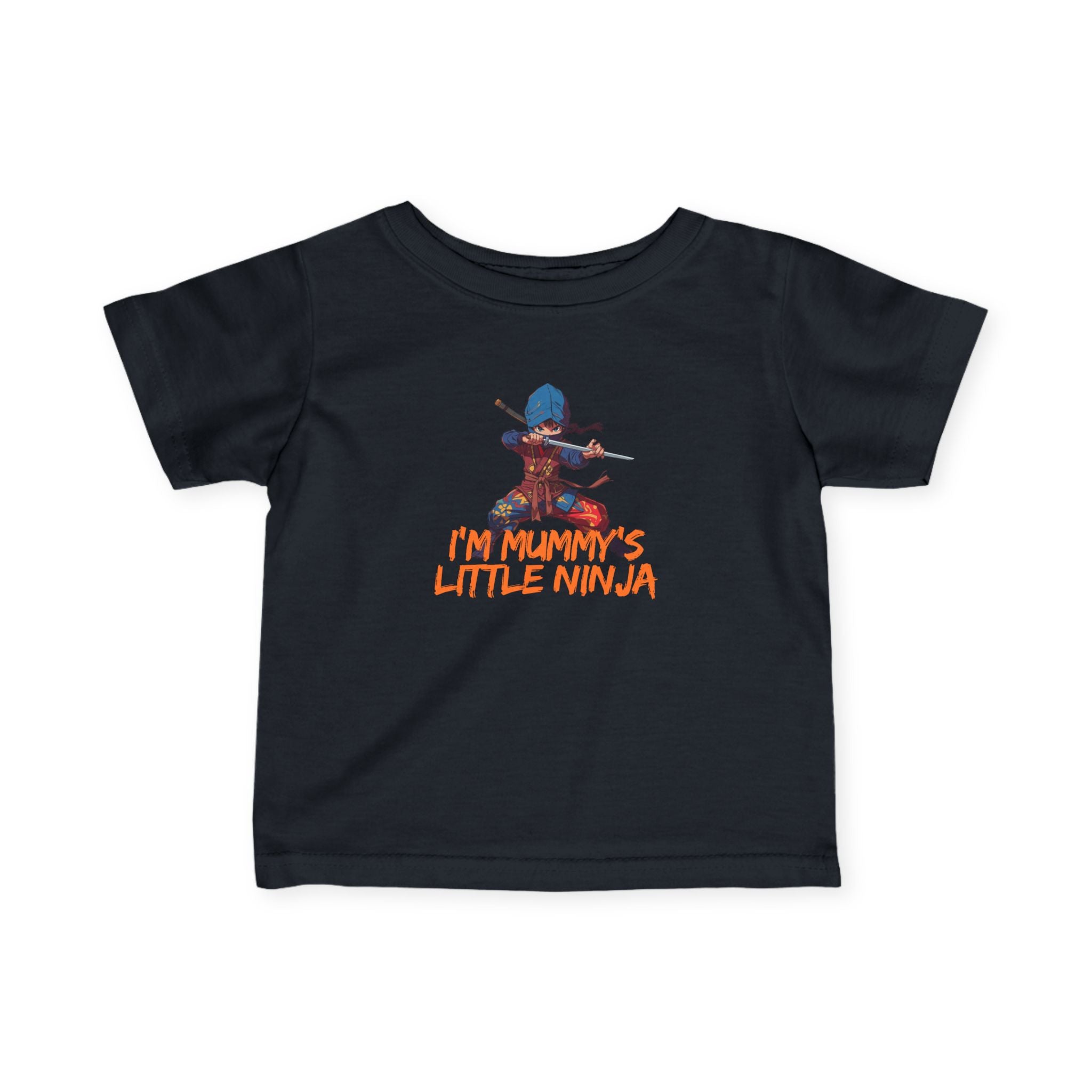 Infant Tee — “I’m Mummy’s Little Ninja” Cute Baby Ninja Shirt